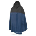 High Quality PU Rainwear Waterproof Men Poncho Raincoat